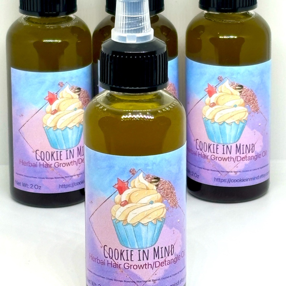 Natural herbal hair oil